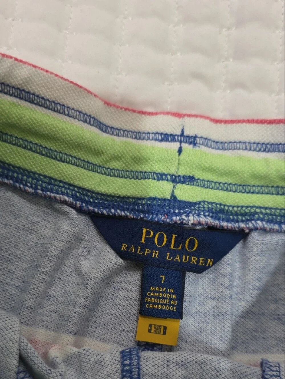 Ralph Lauren Multicolor Striped Kids Shorts